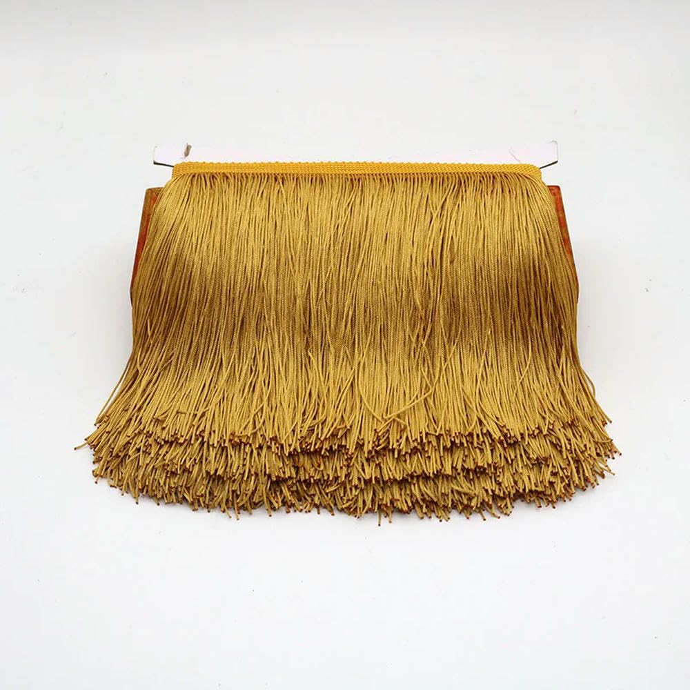 VIXDA 10 Yards 30cm Long Tassel Fringe Trim Lace Ribbon Tassels For Curtains Dresses Fringes For Sewing Trimmings Crafts