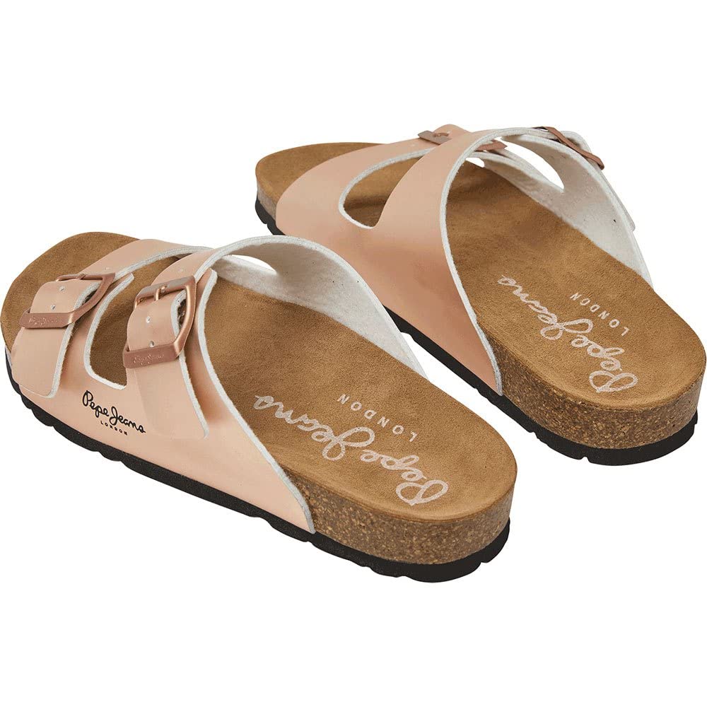 Pepe Jeans Sandalias Oban Claic Dorado