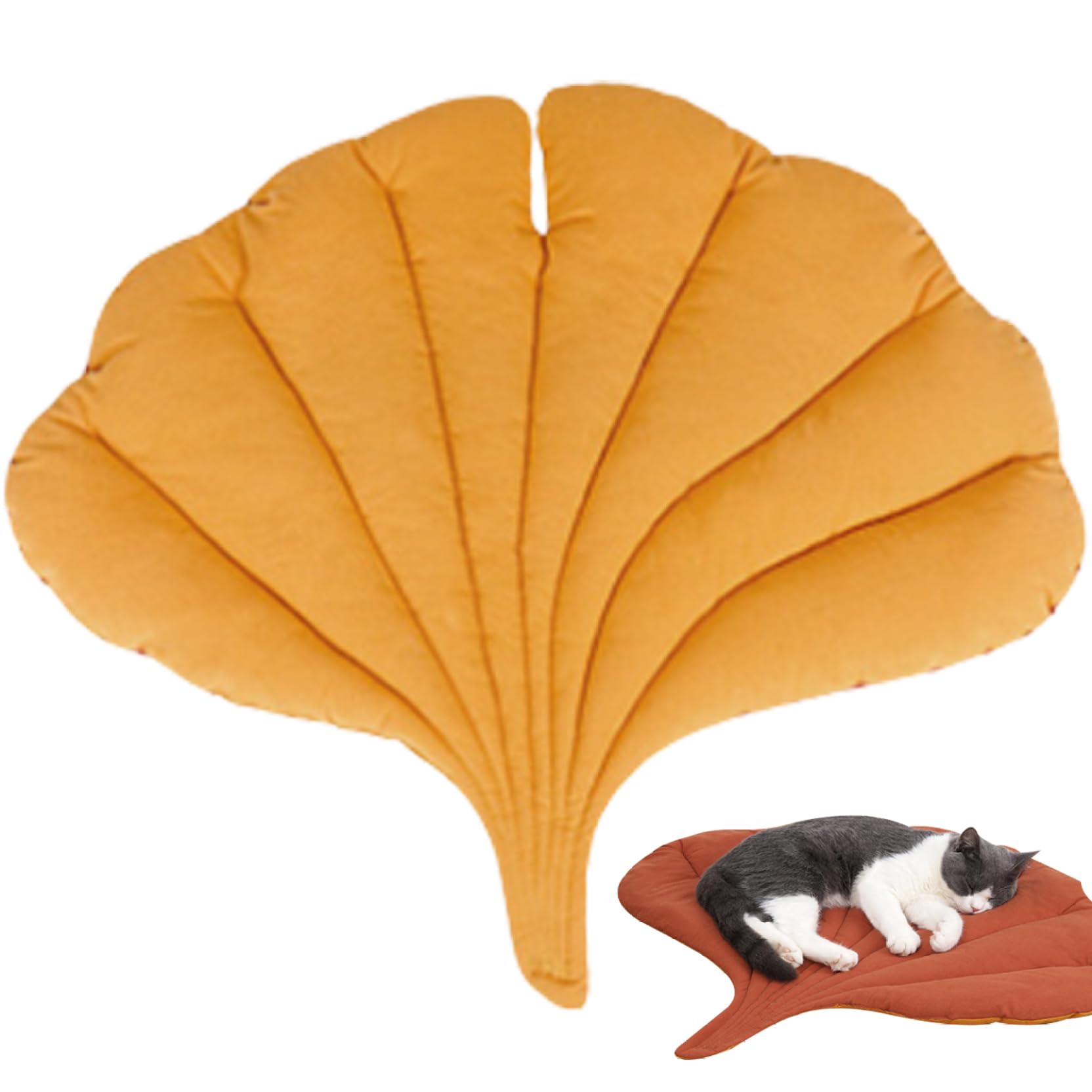 Couvrette de Chien Lit de Chat Lit Cat Double Face Mat de Chat en Forme de Chat en Forme de Chat Loulable moulable moulable PP Coton Coton Mat de Compagnie pour l'hiver