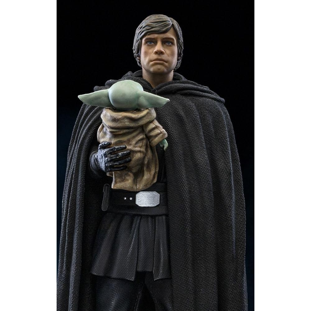 Iron Studios - STAR WARS - Luke Skywalker et Grogu - Statuette ArtScale 1/10 21cm