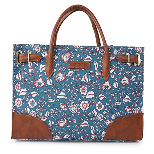 Fargo Canvas Laptop Handbag for Women Stylish & Durable Tote Bag