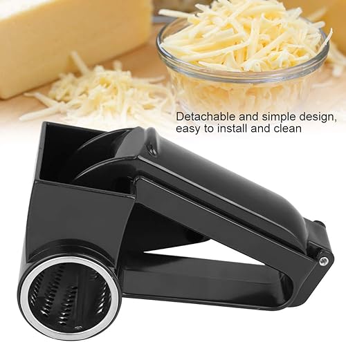 Miniatura 3 de Rallador de queso, manivela de mano, rallador de queso rotativo, rallador de queso, rallador rotativo, rallador triturador de encimera, rallador de