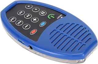 Bible Player, HiFi Built in 4G Capacity 8 Folders Switching Solar Bible Player Small for Home (Blue)