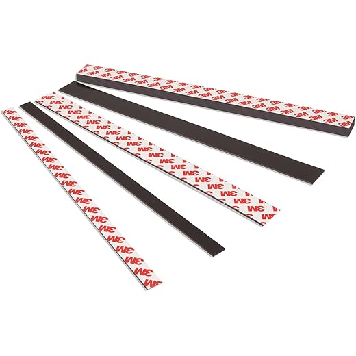 Magnetic Strips with Adhesive 16 Feet (16 PCS)