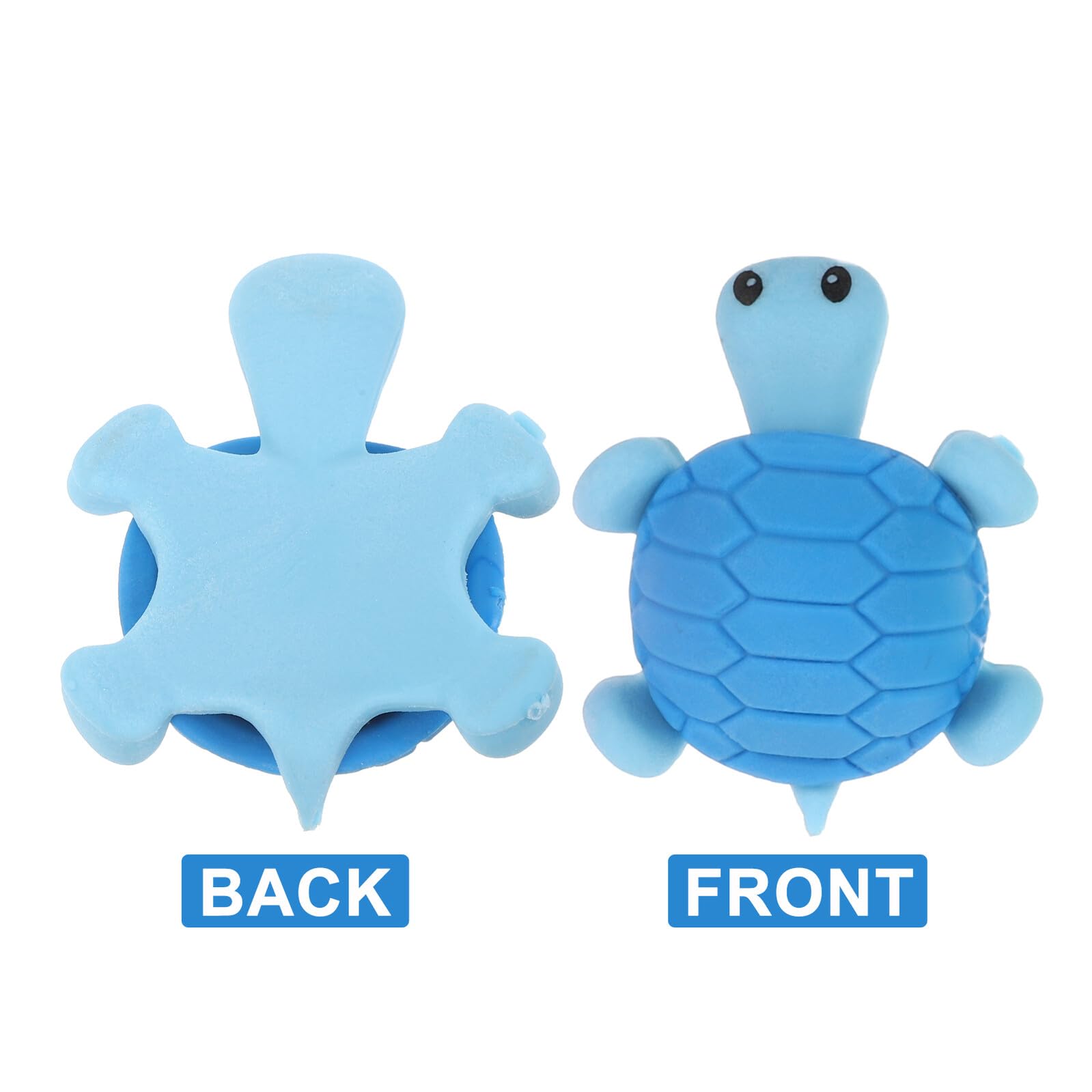 36 Pezzi Gomme da Cancellare Forma di Tartaruga Set Mini Eraser Carini per Forniture Scolastiche per Feste e Premi Gomme Antirumore senza Residui per Studenti e Disegni