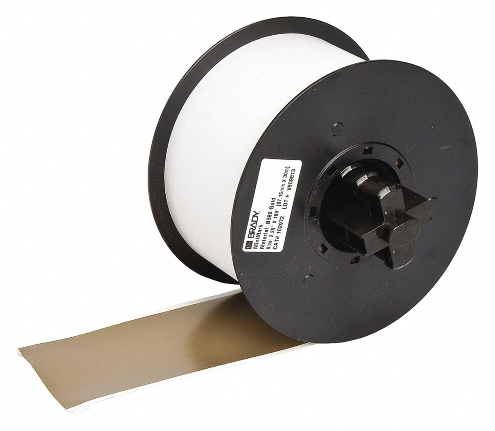 Ruban adhésif en vinyle permanent Brady MiniMark 5,7cm x 30,5m - 2