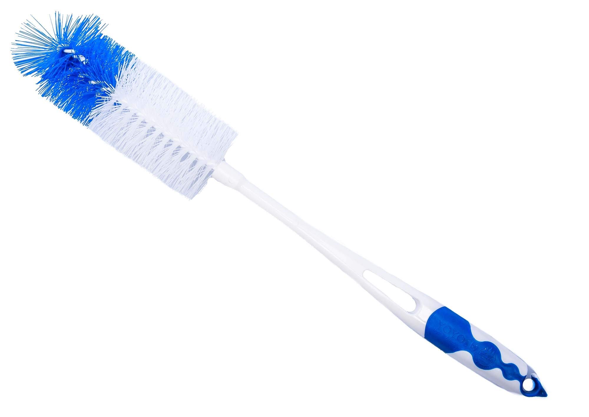 Emil Flaschenbürste 40 cm – stabile Nylon‑Reinigungsbürste, spülmaschinengeeignet – ideal für schmale Trinkflaschen, Glasflaschen Wassersprudler – BPA‑frei