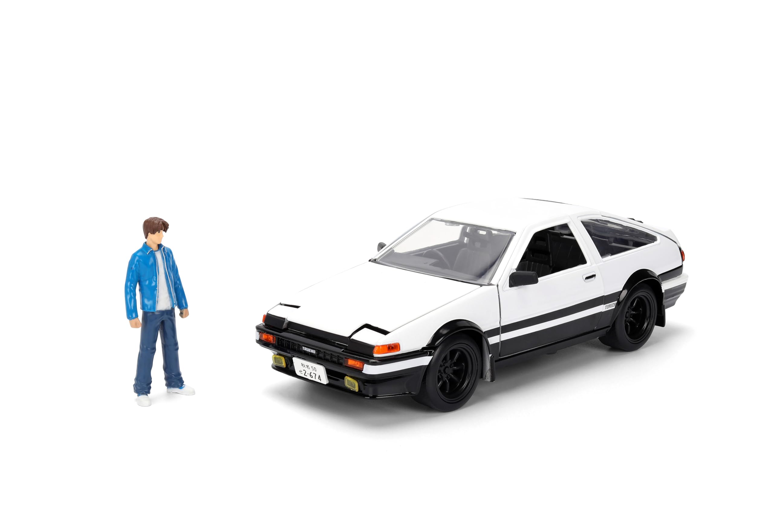 希少 JADA 1/18 TOYOTA TRUENO AE86 頭文字D Amazon.com: Jada Initial D 1986 Toyota Trueno - Includes Takumi