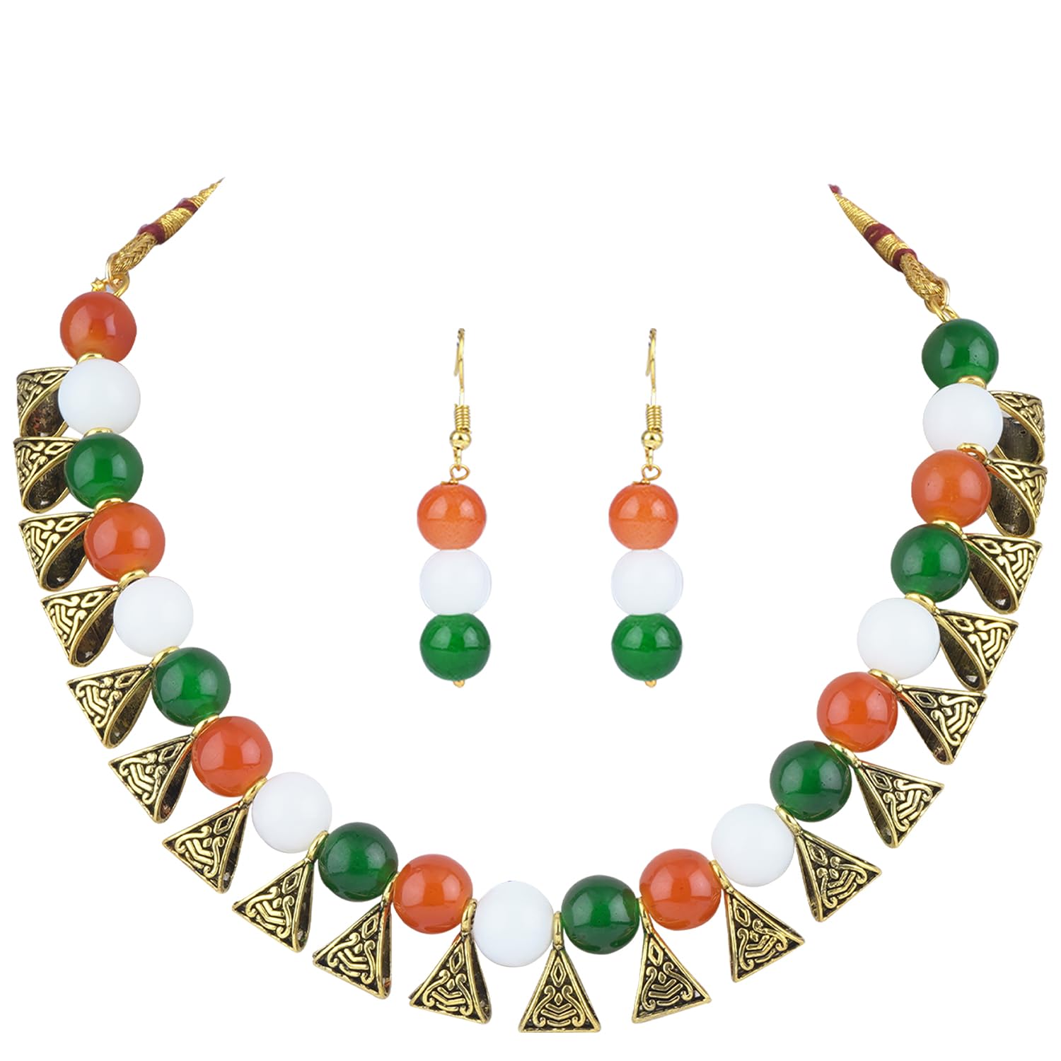 See full amazon price history chart for JFL - Jewellery for Less Fancy Tiranga/Tricolour/National Flag Necklace set Handmade Fashion Jewellery for Independence Day/Republic Day Women & Girls JFL - Jewellery for Less Fancy Tiranga/Tricolour/National Flag Necklace set Handmade Fashion Jewellery for Independence Day/Republic Day Women & Girls (B0D967WPL5) Amazon Price History, Amazon Price Tracker