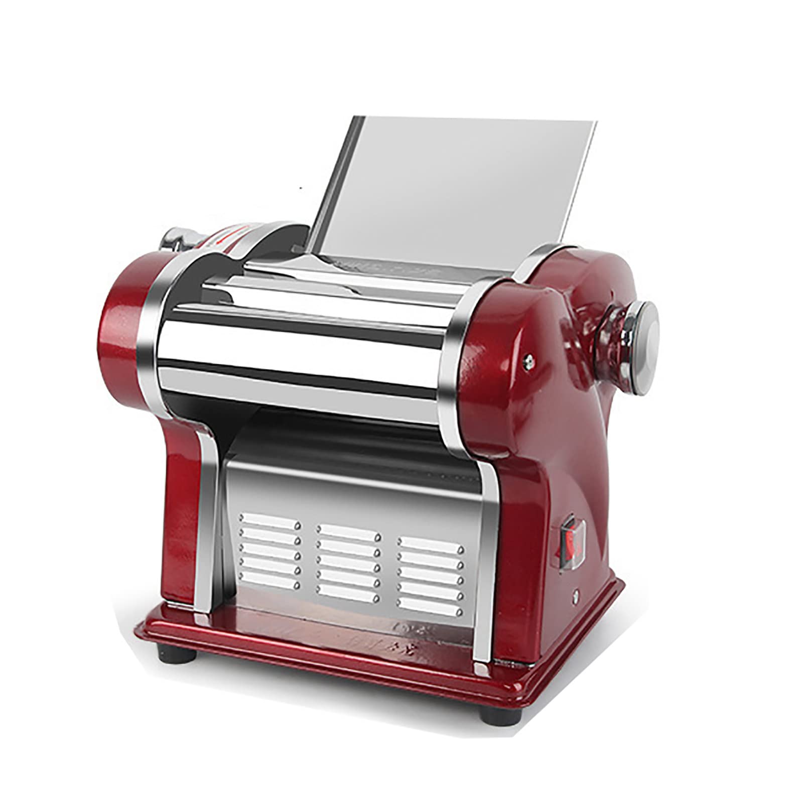 Machine à pâtes automatique VOYADE avec presse électrique réglable 6 vitesses rouge