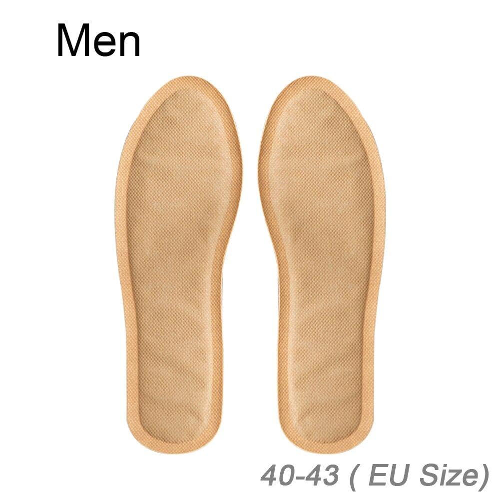 Semelles intérieures Thermiques pour Chaussures 10 Paires Auto-chauffantes pour Chaussures d'hiver Chauffe-Pieds pour la Chasse la randonnée Le Camping
