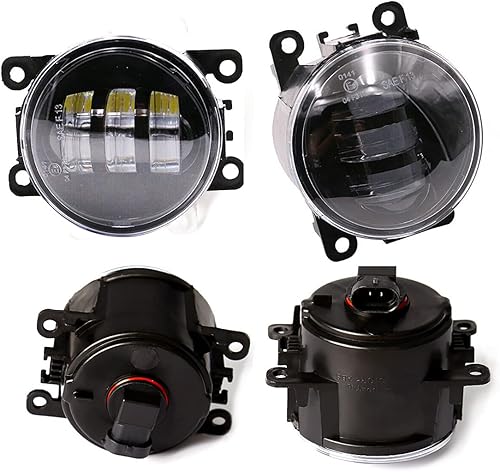 Miniatura 2 de Luces antiniebla LED redondas de 3.5 pulgadas, lámpara antiniebla de repuesto blanca universal para Honda, Ford, Nissan, Subaru, Suzuki, Lincoln,