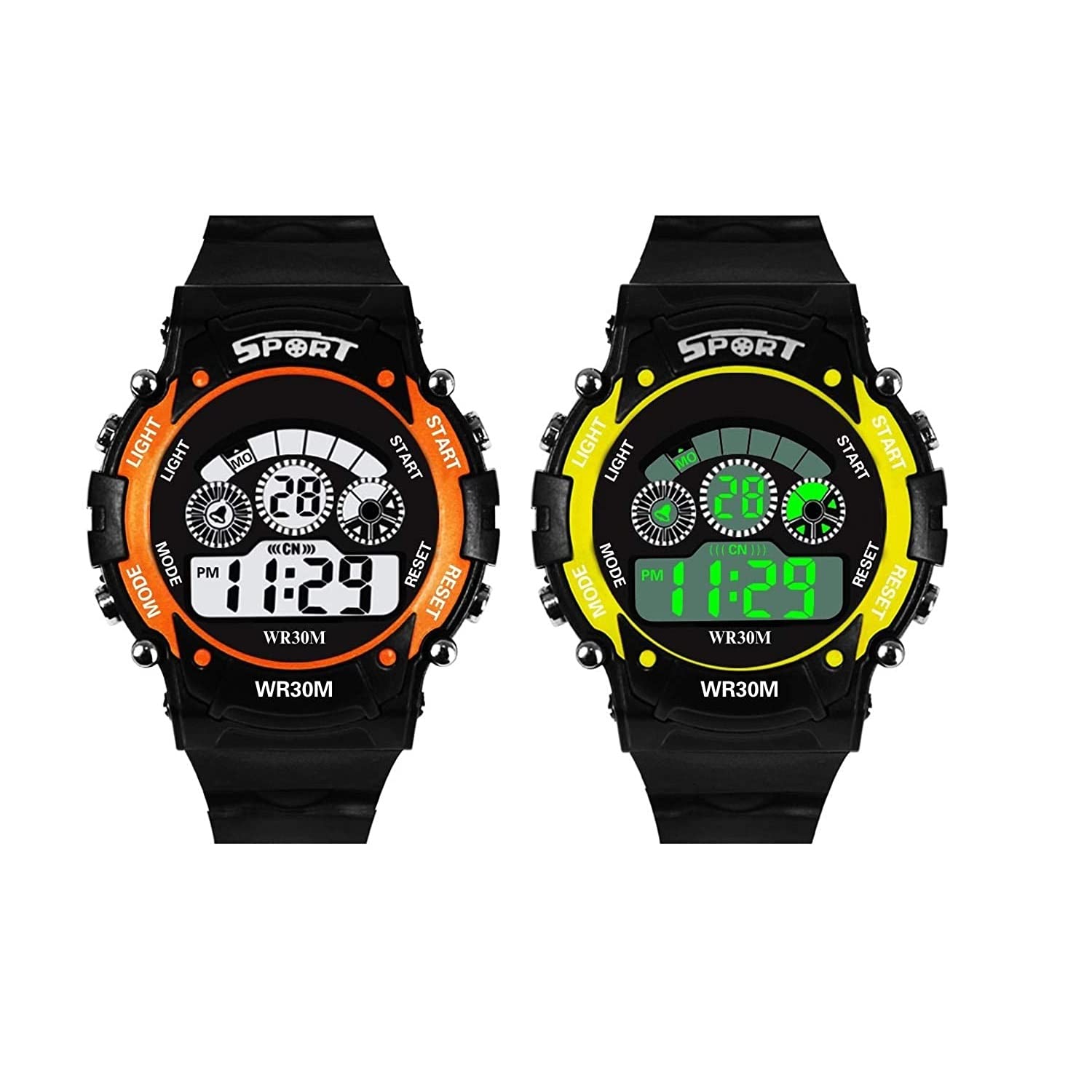 Rozti Children Casual Led Sports Digital Silicone Strap Sport Watch Kids School Gift (B09RRZ4KJQ) Amazon Price History, Amazon Price Tracker