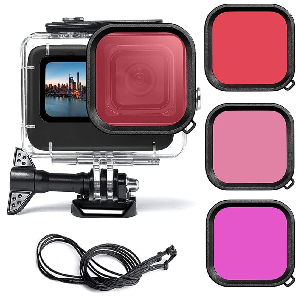 YONO Waterdichte Behuizing geschikt voor GoPro Hero 13 - Dive Case met