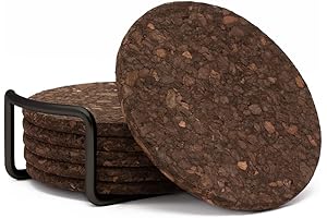 Thirstystone Cork Coasters: Shield Your Surfaces in Style