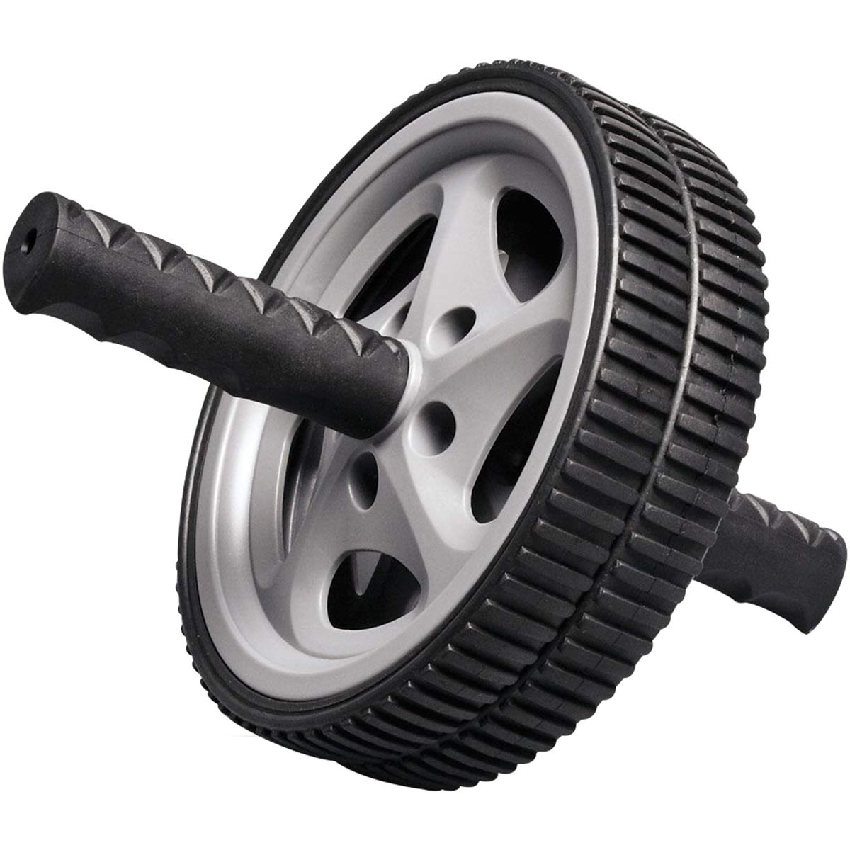 Body-Solid Tools Ab Roller Wheel - Core Strengthening Abdominal Workout Exercise Tool, Ideal for Oblique Plank Exercises