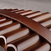 Vista 8 de 22/25 tubos G Key Profesional Pan Flauta China Tradicional Instrumento Musical Tubos de Pan Tubos Fácil de Aprender con Exquisitas Tubos de Pan