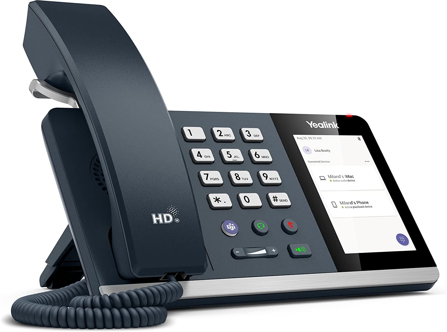 Yealink IP Telefon MP50 Teams Edition, Schwarz