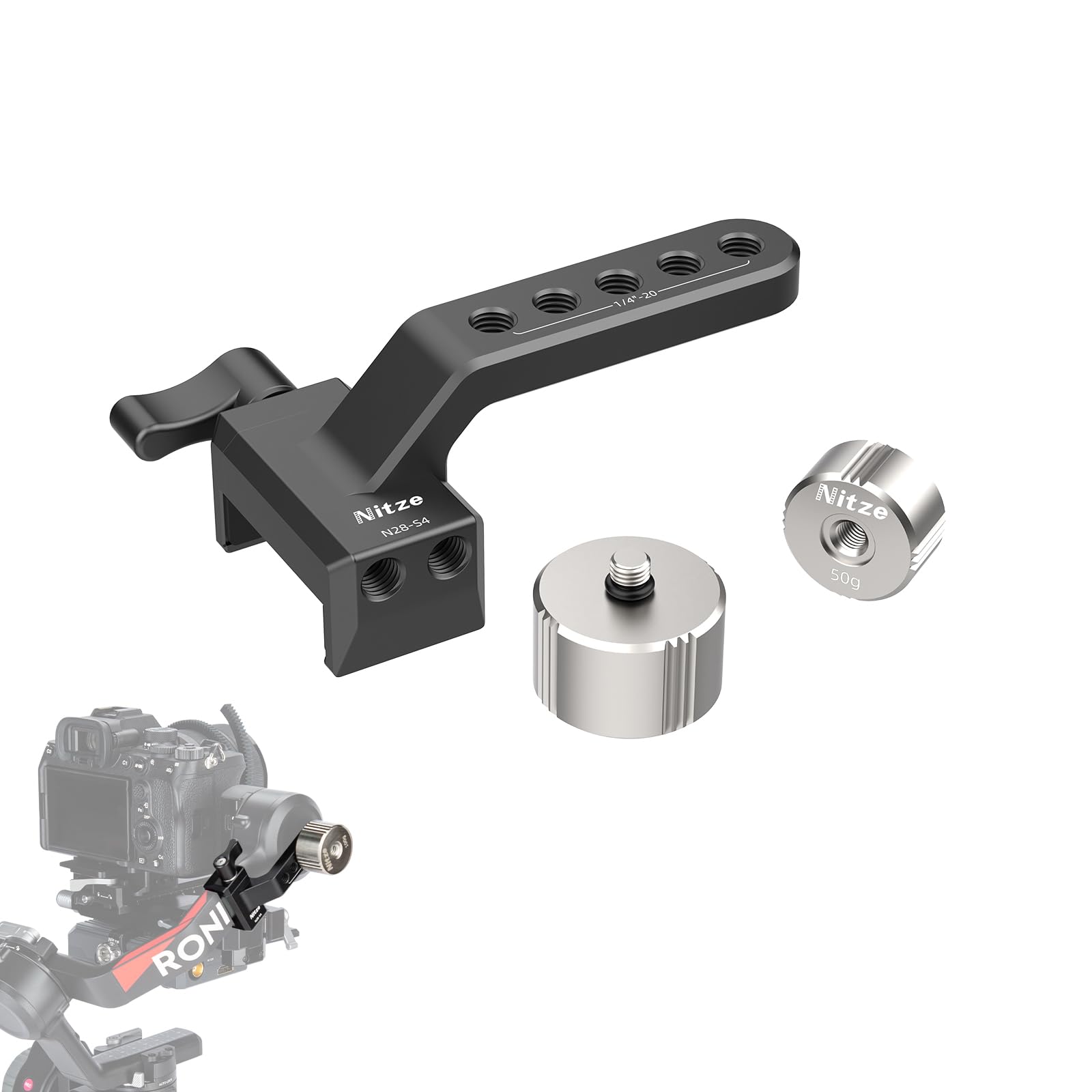Amazon.com : Nitze Counterweight Kit Compatible with DJI RS 4 Pro