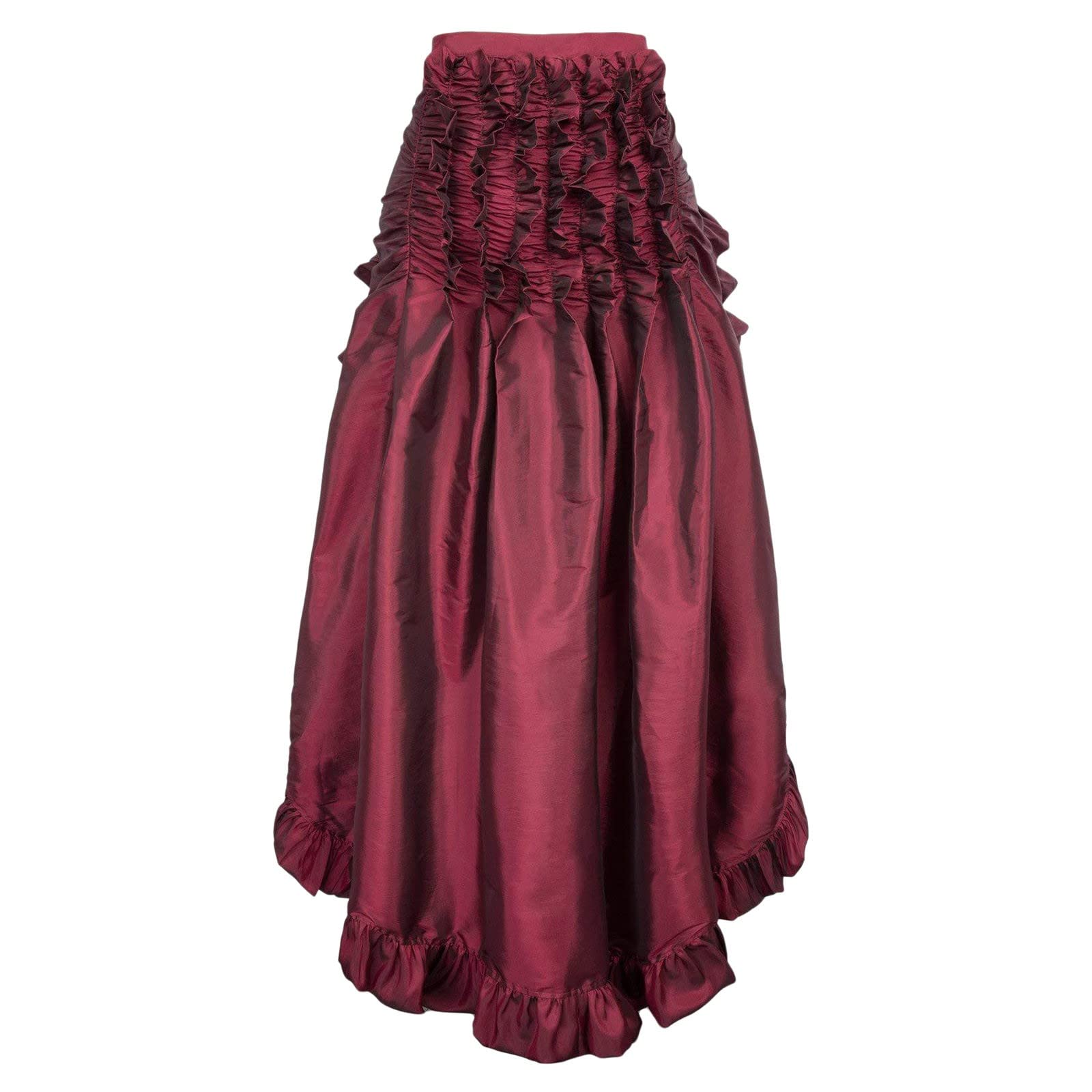 Jupe Portefeuille Gothique Femme en Dentelle Élégante pour Tenue Alternative et Soirée