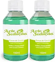 Kit 2 Bases Fortalecedoras Casco Cavalo 150ml, Arte Sedução