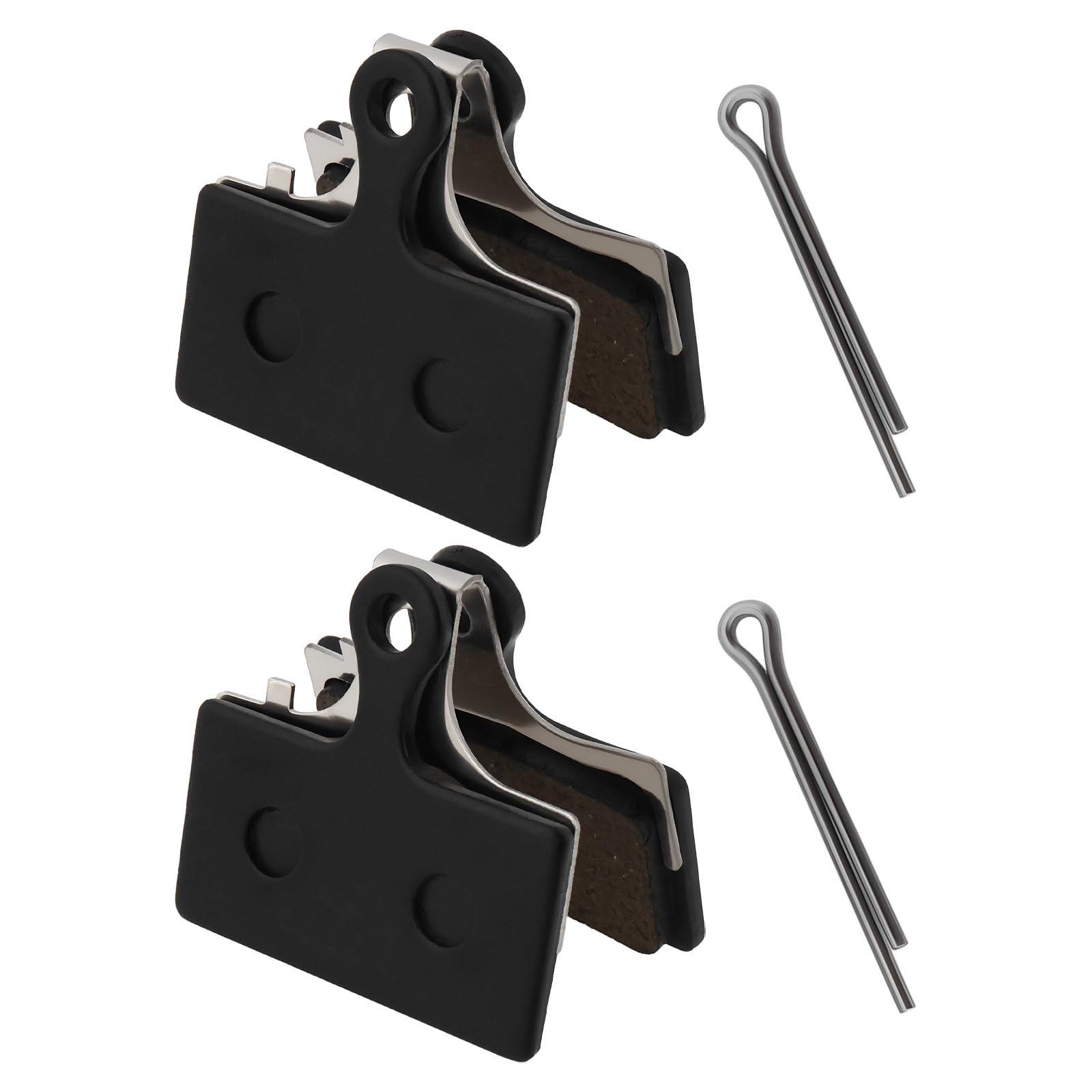 Create idea 2 Pairs Semi-Metallic Resin Brake Pads 32x30x16.5mm Compatible with Shimano G05S-RX BR-M9000 BR-M9020