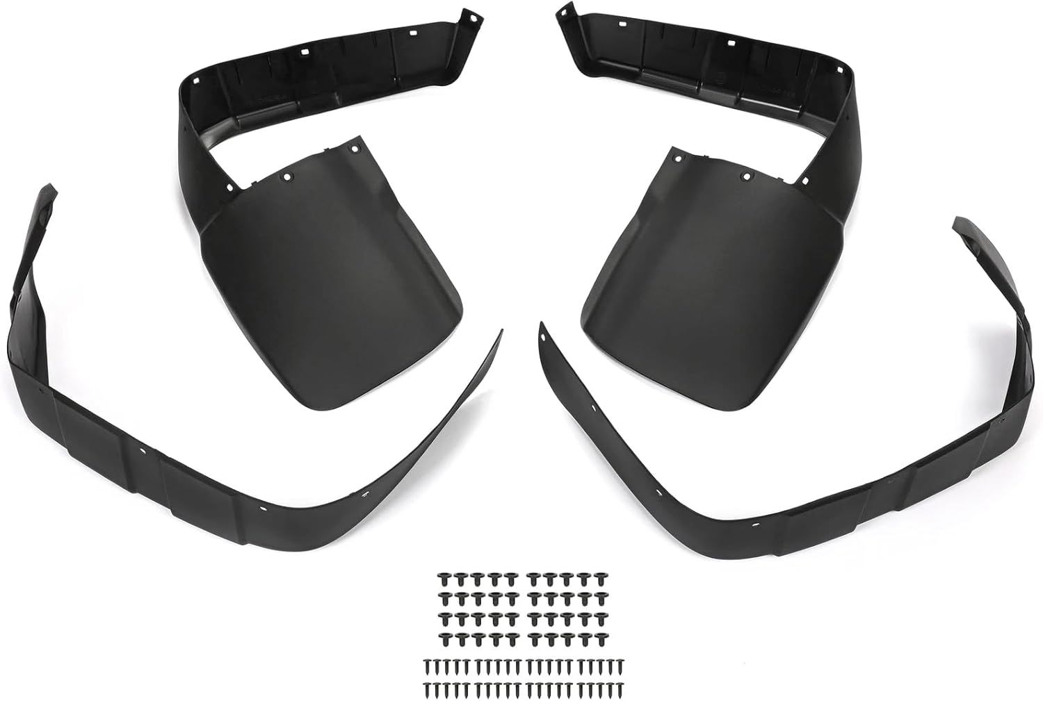 Mud Guards Splash Guards Mud Flaps Kit Compatible with 1996 1997 1998 1999 2000 Honda TRX300 TRX 300 FW Four Trax