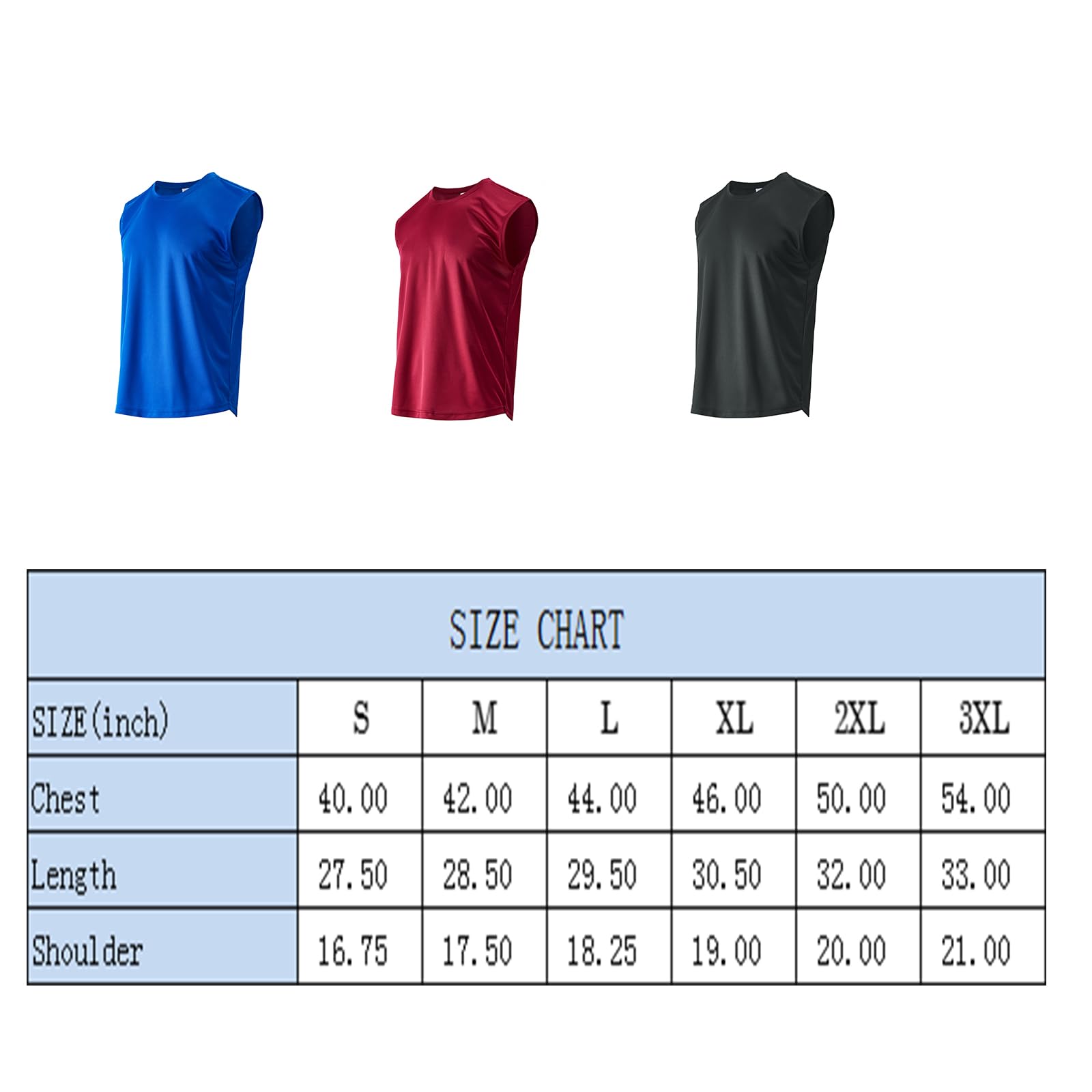 Facitisu Camisetas sin Mangas para Hombre, atléticas, Camisetas sin Mangas, para Entrenamiento, Secado rápido, para Gimnasio, Paquete de 5-B, Small