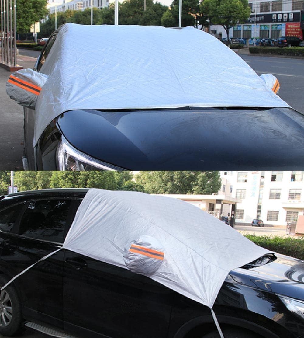 Baceyong 2,35 x 1,5 m parasole, parasole, anti-UV per parabrezza dell'auto