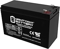 Mighty Max ML7-12 12V 7.2Ah SLA AGM Battery Replacement for APC Back-UPS 550 BE550G - UL Certified UPS Power