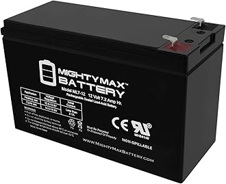 Mighty Max Battery 12V 7Ah Compatible Battery for RBC2 APC UPS BK400 BK300 BK500