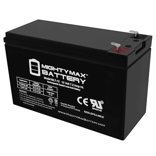 Mighty Max Battery Reemplazo de batería de 12 V 7 Ah para alimentador de ciervos trofeos Texas Hunter de 650 libras