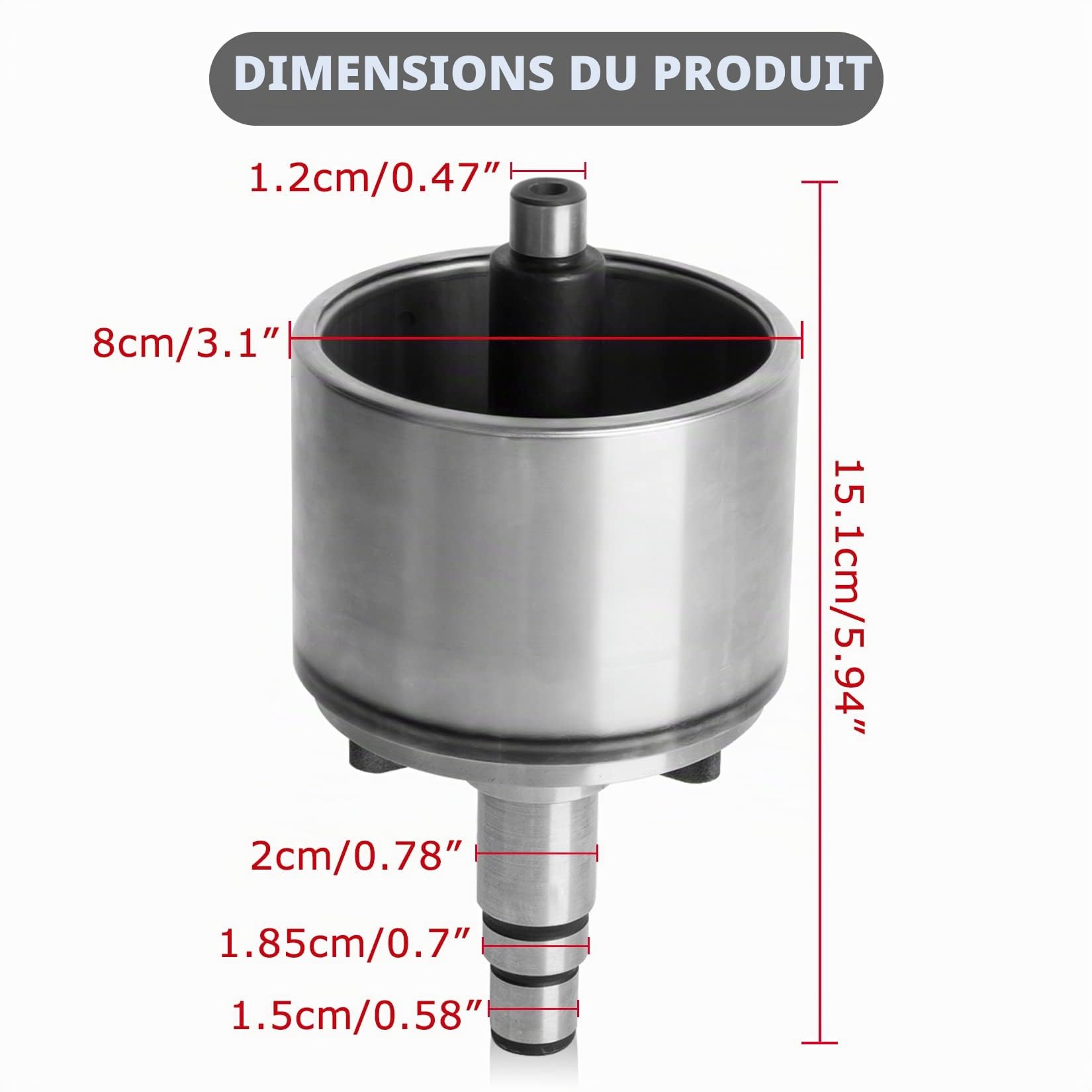 PSLER Rotor de Générateur de Volant D'inertie de Stator pour FZ8 FZ1 YZF R1, Pièces de Rechange de Volant D'inertie de Moto, 2SH-81450-00-00, 5VY-81450-00-00