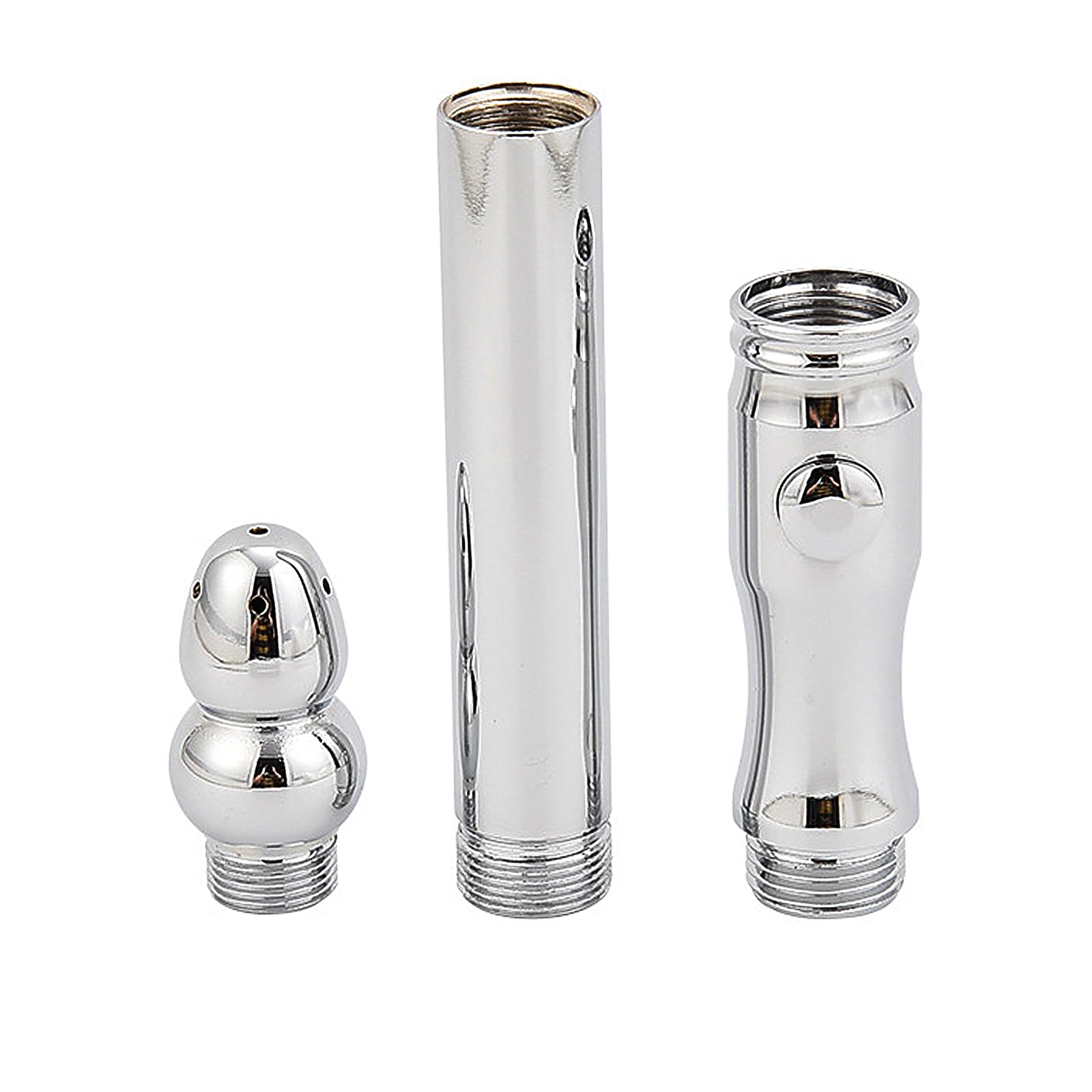 Anal Douche Enema Aluminum Shower Cleaner Douche System Handheld Shower Hose Butt Plug for Couples