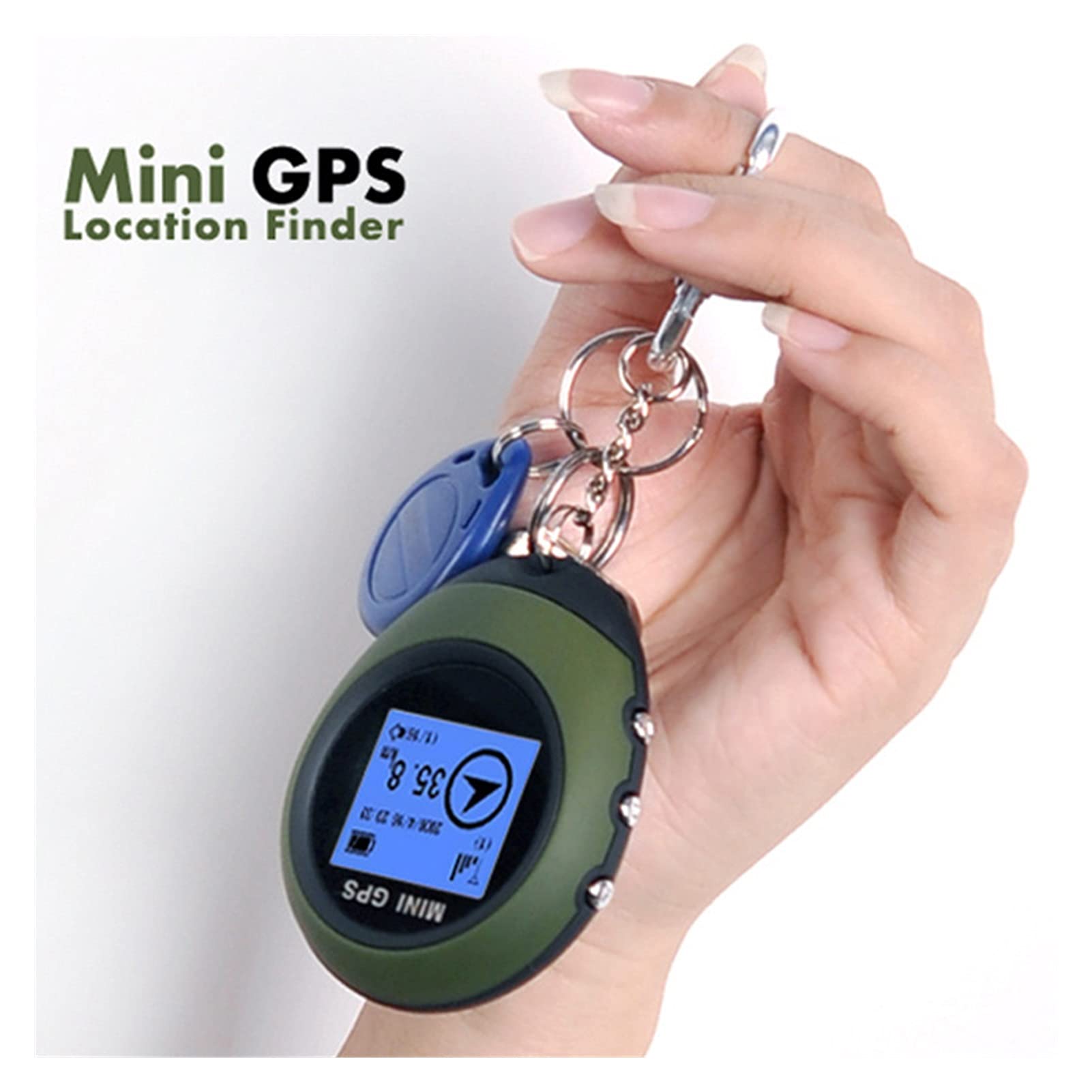 Sistema di navigazione Mini GPS Logger del ricevitore di navigazione USB Tracciamento portatile ricaricabile del ricercatore per la bussola dei viaggiatori .Registratore di guida