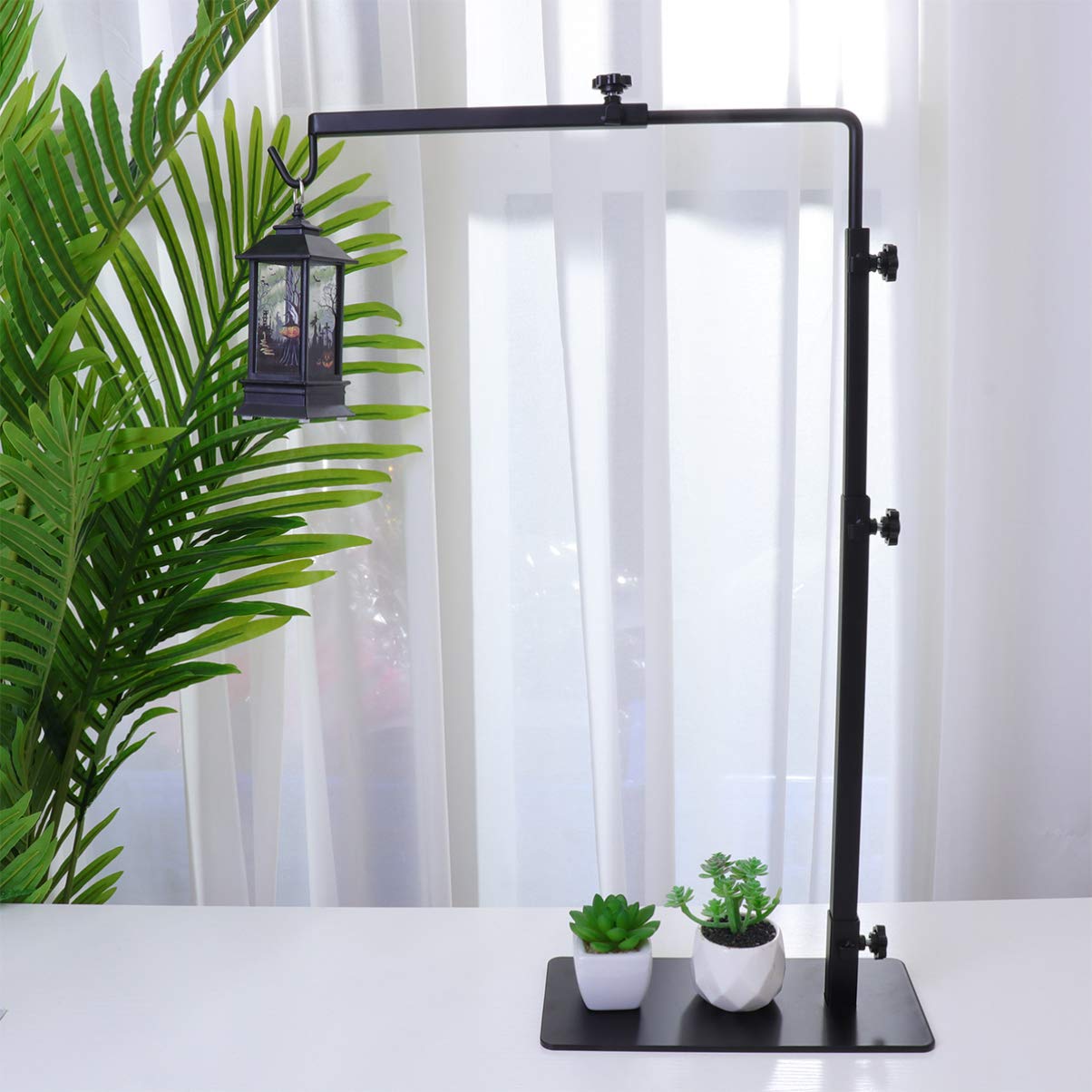 Toddmomy Soporte de Luz para Reptiles y Tortugas Soporte de Lámpara de Calentamiento para Terrarios y Acuarios Material Duradero y Resistente