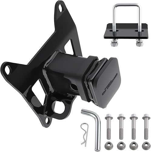 maXpeedingrods Enganche Trasero para Remolque, Receptor de 2 Pulgadas, para Honda Talon 1000R1000X 2019-2023, Kit de Enganche de Remolque para Honda