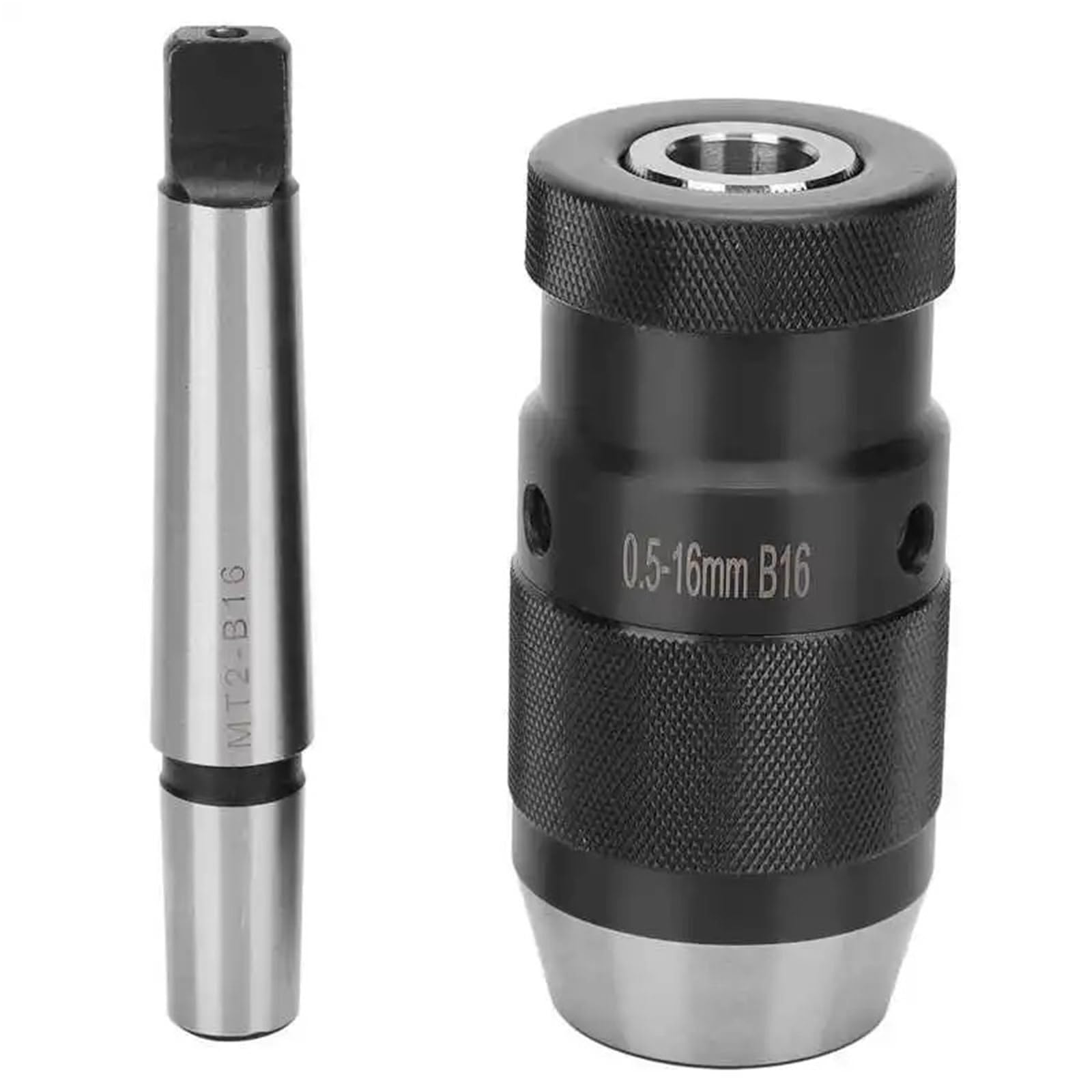Portabrocas sin llave MT2-B16 de 0,5-16 mm, adaptador cónico de liberación rápida for equipos de taladradora
