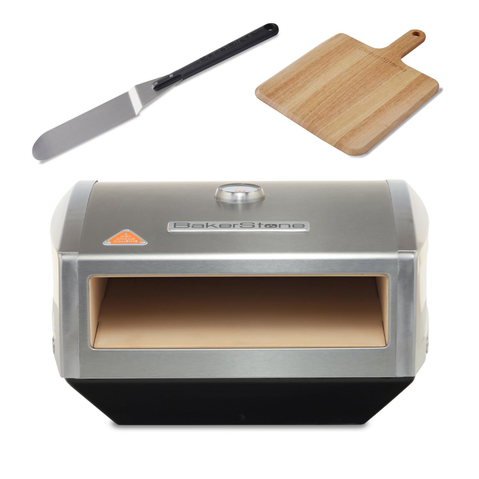BakerStone Pizza Oven for Gas Grill, Stainless Gas Stove Grill Top