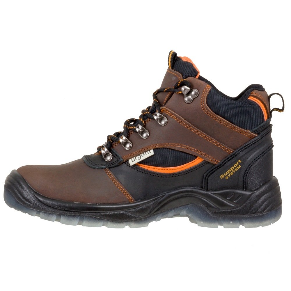 URGENT Buty robocze buty ochronne model 120 S1 EN ISO 20345 nowe + oryginalne opakowanie, brązowy, 42 EU