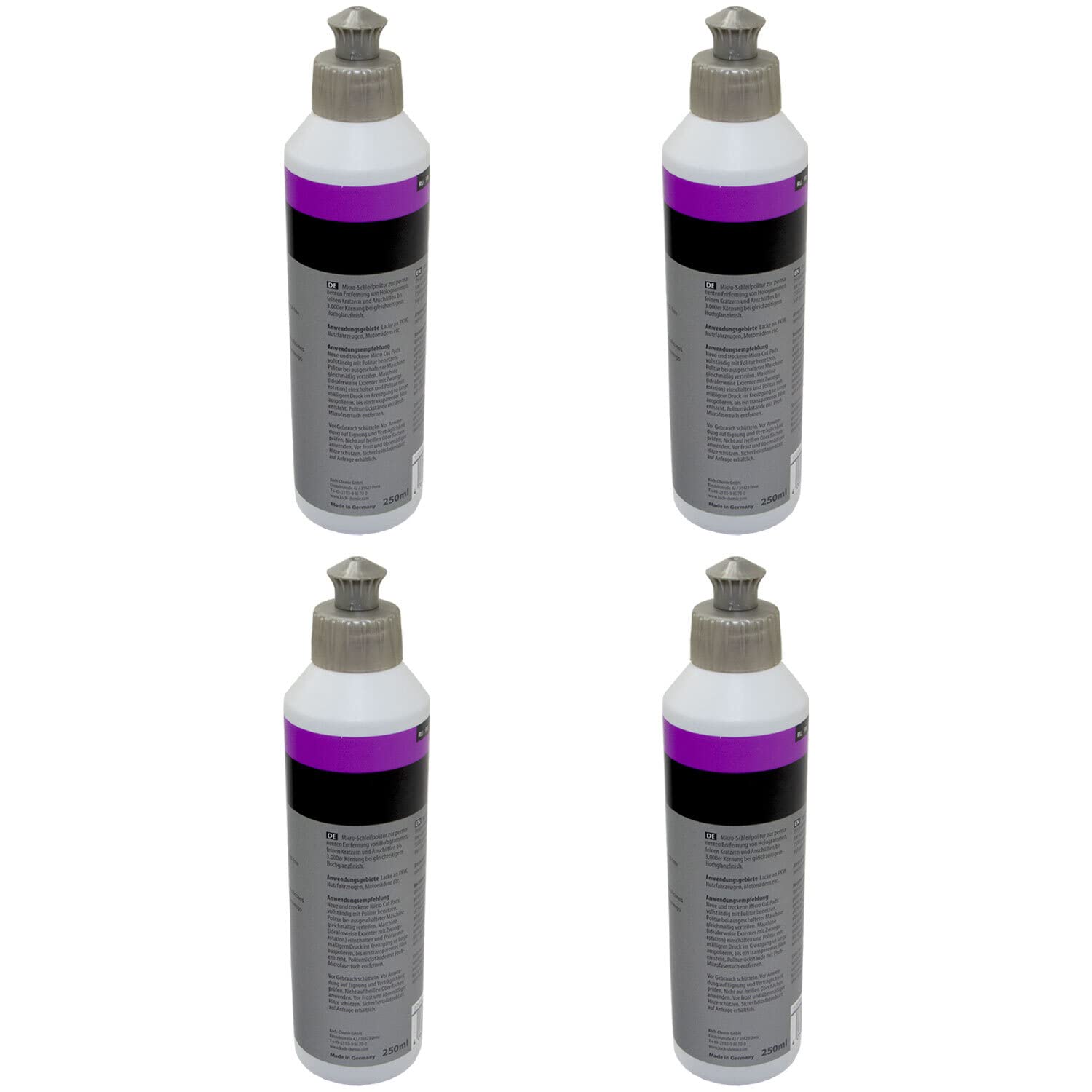 Micro abrasivo sin aceite de silicona Micro Cut & Finish M3.02 Koch Chemie 4 x 250 ml