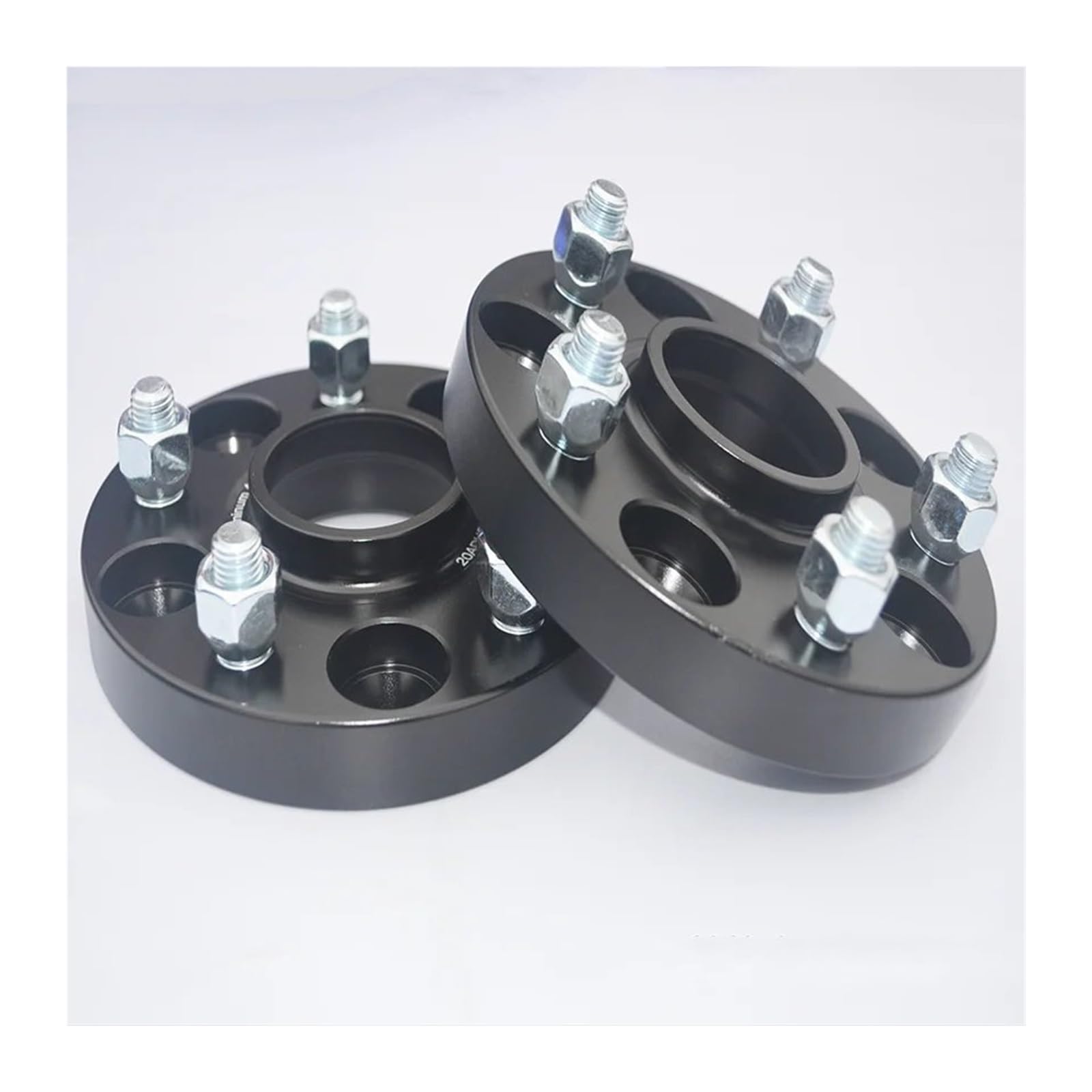 distanziali auto Distanziatore Per Auto In Alluminio | Materiale 6061T6 Distanziale ruota in alluminio Distanziale ruota(30mm Black)
