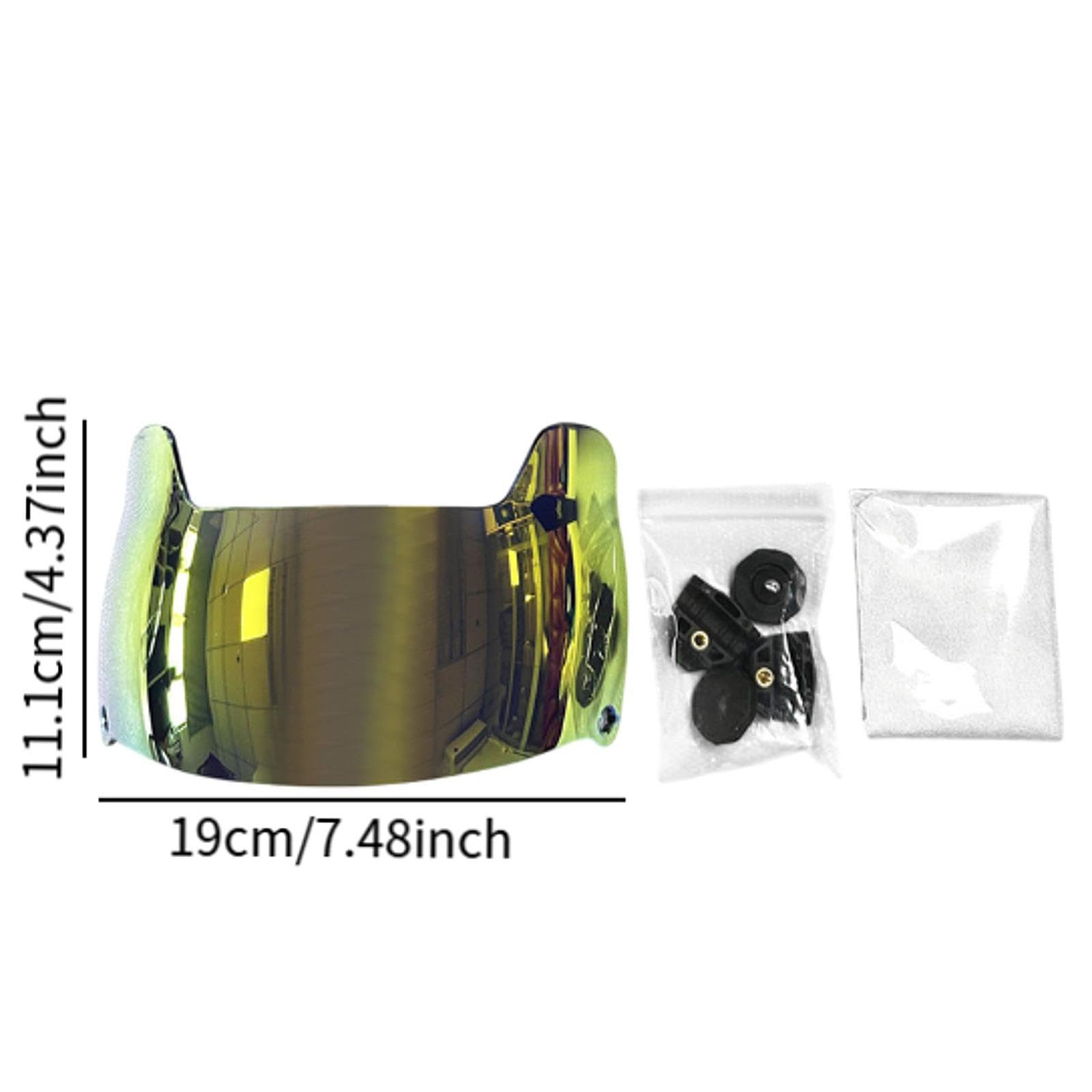 harayaa American Football Visor Face Maske Gesichtsschutz Visor für Erwachsene Jugendfußballhelme