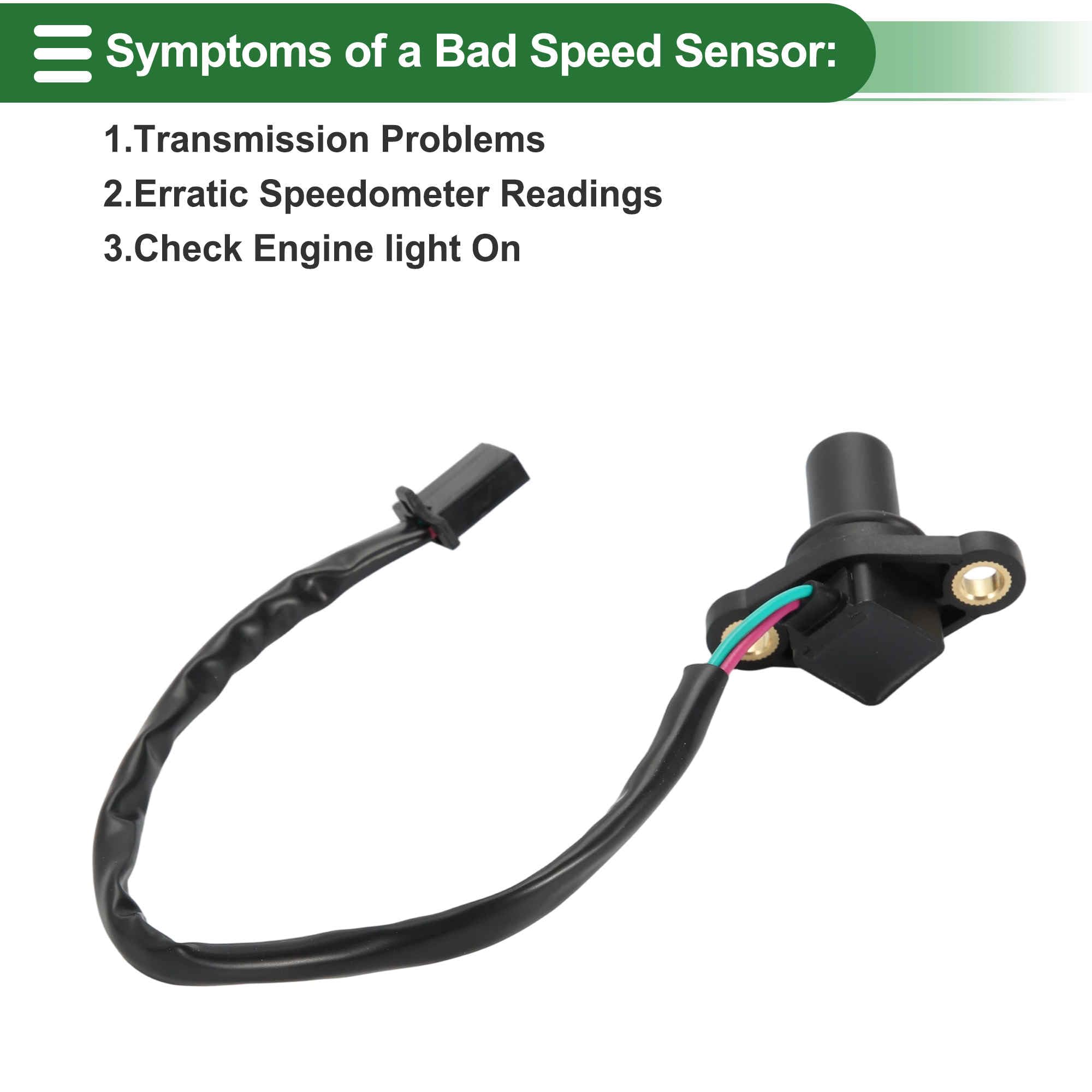 A ABSOPRO 1 Pc No.37700MBWJ21 Sensore Di Velocità Del Cambio Per Honda CBR600 F4 A 2001-2006 Robusto Sensore Di Velocità VSS Auto