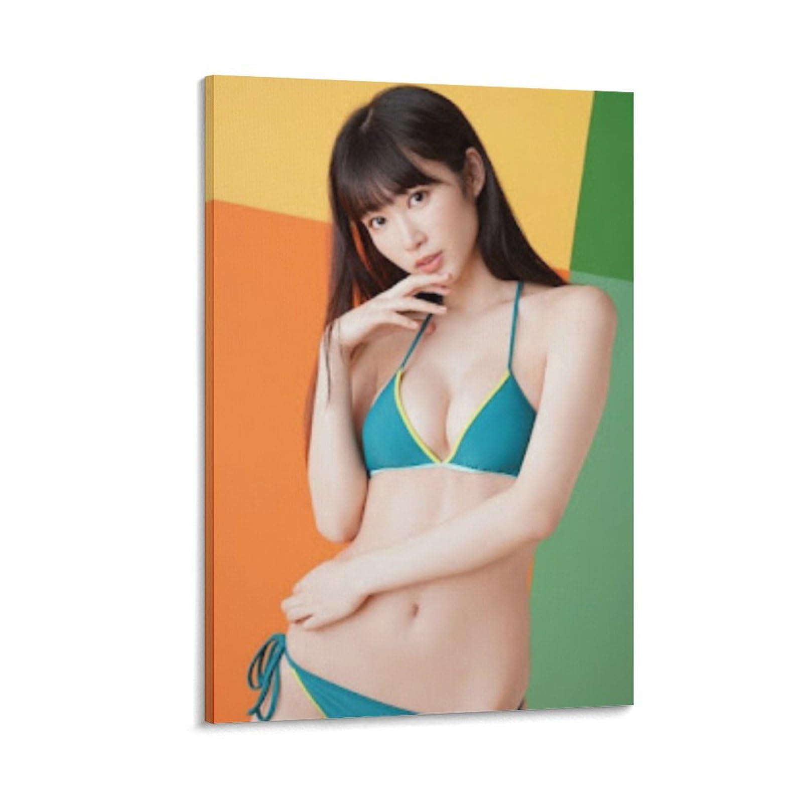 Amazon.co.jp: 黒木ひかり写真フォトポスター333 キャンバスアート