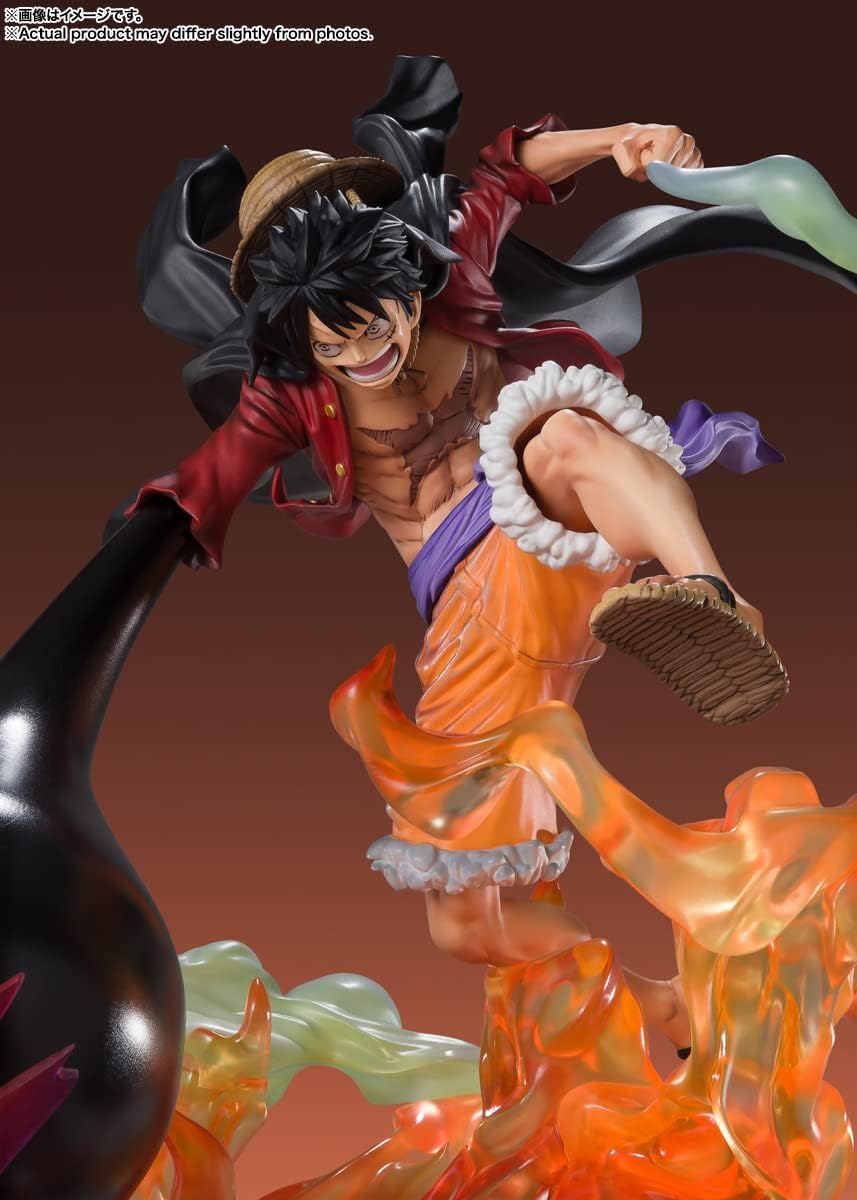 TAMASHII NATIONS - One Piece - [Extra Battle Spectacle] Monkey.D.Luffy -Red ROC-, Bandai Spirits FiguartsZERO