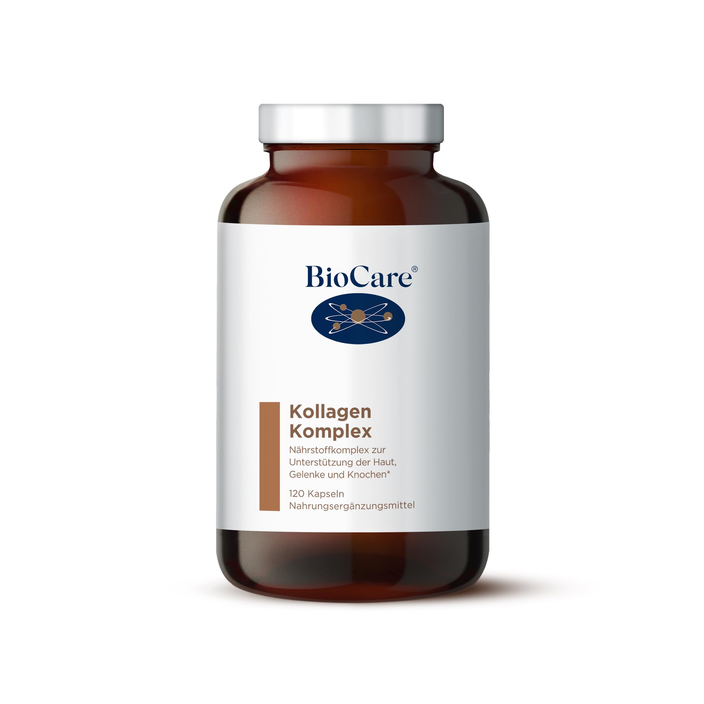 BioCare Collagen Complex, 60 Kapseln | Vitamin C & Zink mit Marine Collagen, Hyaluronsäure & Nukleotiden
