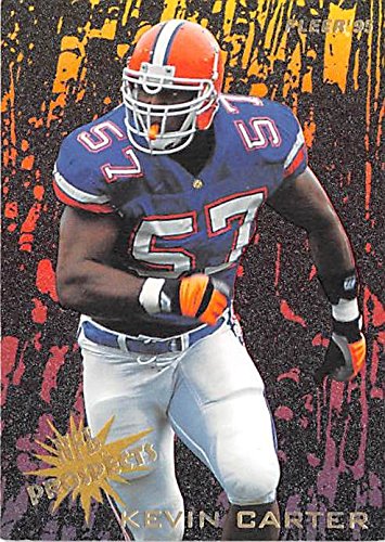 Kevin Carter football card (University of Florida Gators) 1995