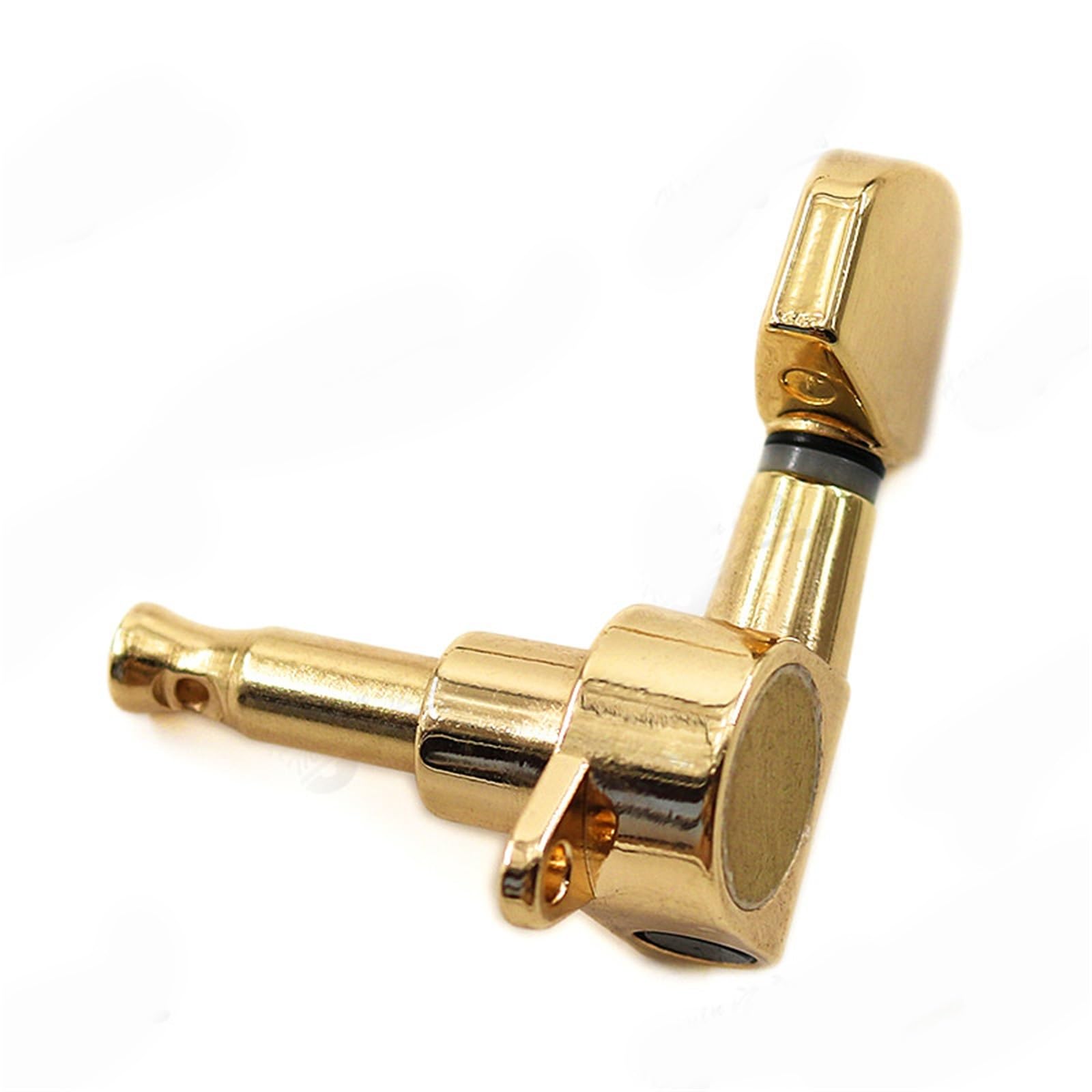 Locking Guitar Tuning Pegs Stimmwirbel Für Folk-Gitarren Mit Quadratischem Kopf Vollständig Umschlossen Und Verriegelungsbeschlägen Versehen(Gold)
