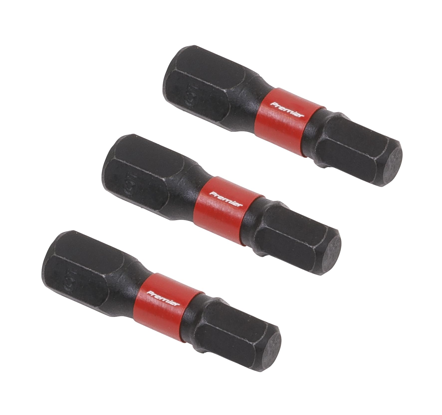 Sealey AK8213 Hex 5mm Impact Power Tool Bits 25mm - 3pc